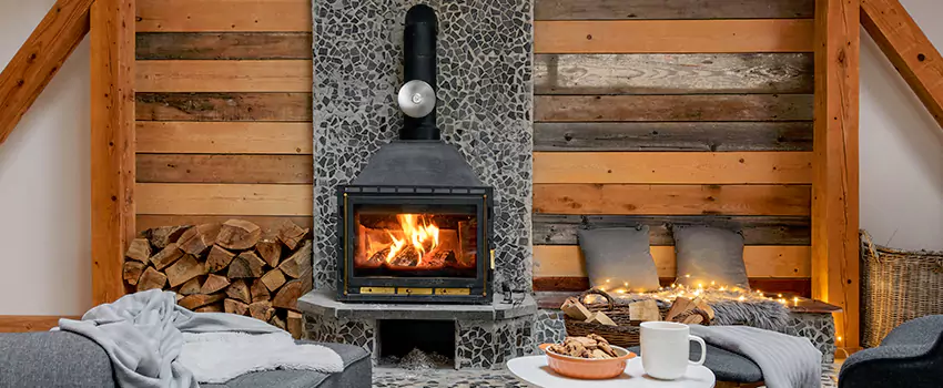 Thelin Hearth Products Direct Vent Gas Stove Fireplace Inspection in Greenwich, Connecticut